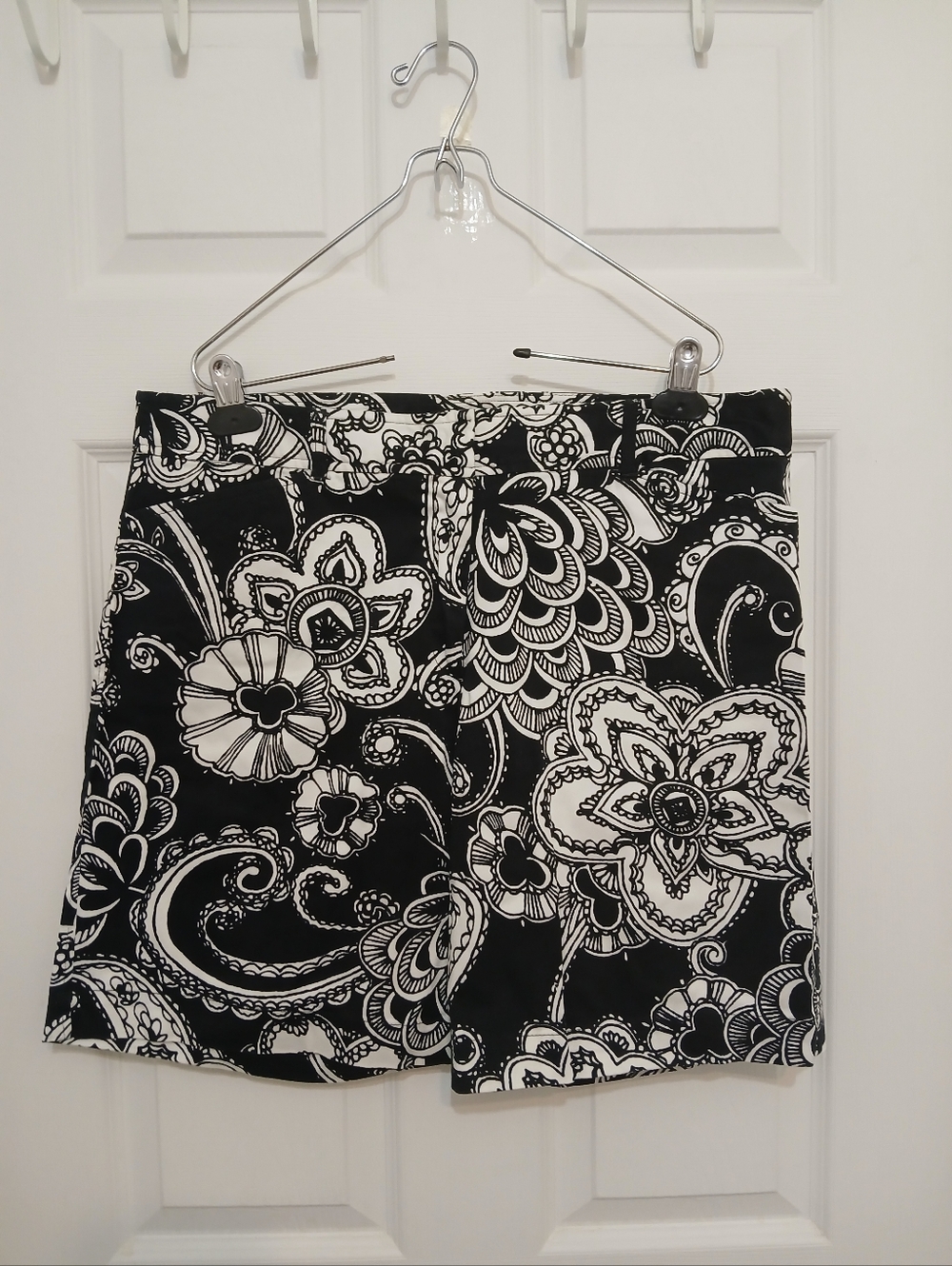 Togo Cotton Stretch Print Shorts
